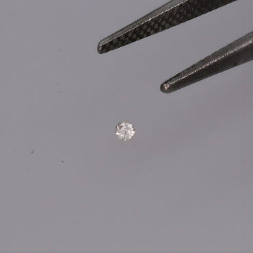 Unheated White Sapphire 1.5 mm – Calibrated Round Cut | Natural Loose Gemstones | Set of 5 Stones