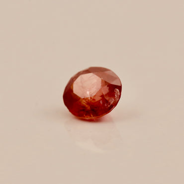 Natural Padparadscha Sapphire – 1.58 ct Oval Faceted Gemstone