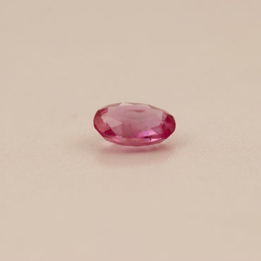 Natural Pink Sapphire – 1.57 ct Oval Faceted Gemstone