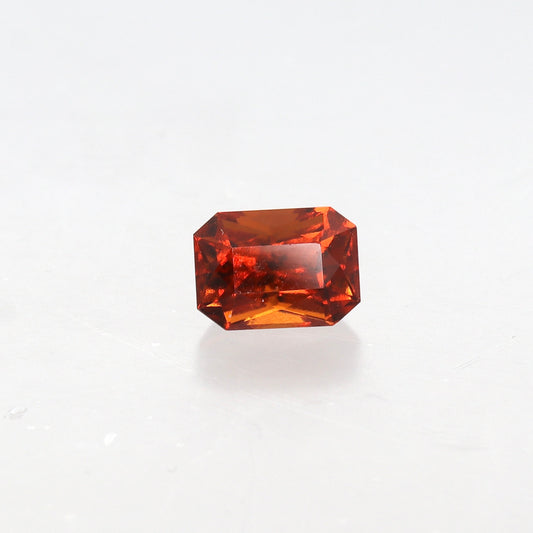Natural Hessonite Garnet 2.95 Ct – Unheated Vivid Orange-Red Gemstone from Sri Lanka