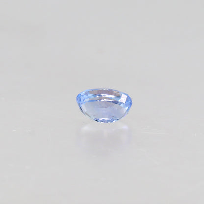 Natural Fancy Sapphire 1 Ct – Light Violet-Blue Oval Cut Gemstone from Sri Lanka