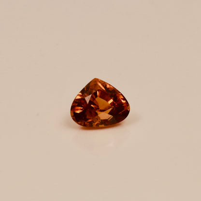 Natural Mali Garnet – 3.13 ct Heart-Shaped Faceted Gemstone