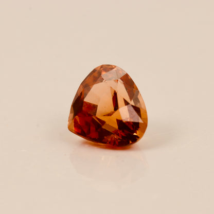 Natural Mali Garnet – 3.13 ct Heart-Shaped Faceted Gemstone