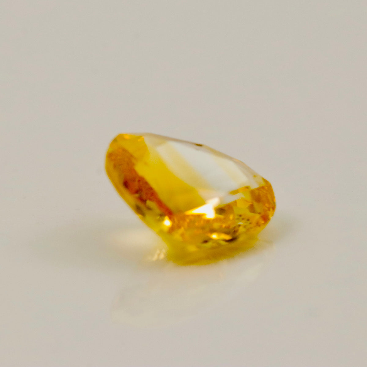 Natural Yellow Sapphire – 2.01 ct Heart-Shaped Faceted Gemstone