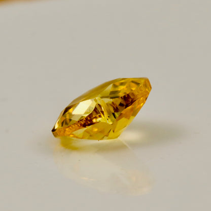 Natural Yellow Sapphire – 2.01 ct Heart-Shaped Faceted Gemstone