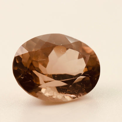 Natural Smoky Quartz – 9.70 ct Oval Faceted Gemstone