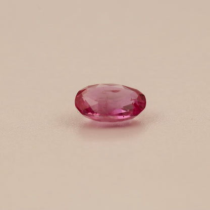 Natural Pink Sapphire – 1.55 ct Oval Faceted Gemstone