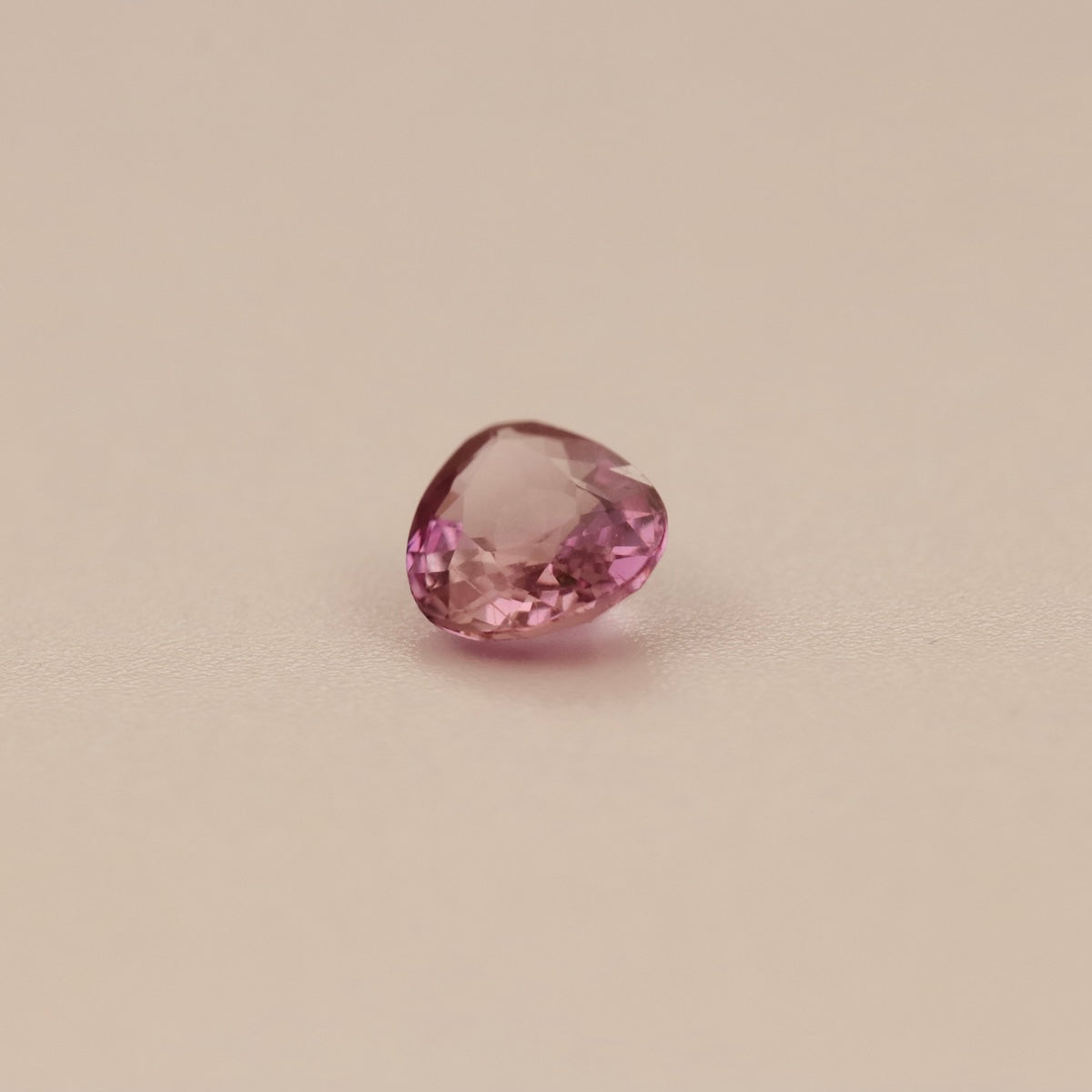 Natural Pink Sapphire – 1.10 ct Pear-Shaped Faceted Gemstone