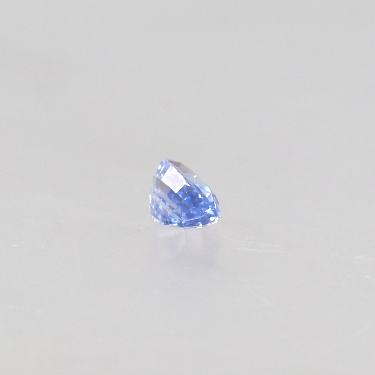Natural Fancy Sapphire 1 Ct – Light Violet-Blue Oval Cut Gemstone from Sri Lanka