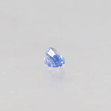 Natural Fancy Sapphire 1 Ct – Light Violet-Blue Oval Cut Gemstone from Sri Lanka