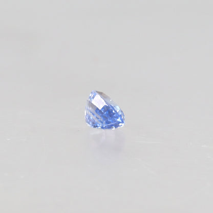 Natural Fancy Sapphire 1 Ct – Light Violet-Blue Oval Cut Gemstone from Sri Lanka