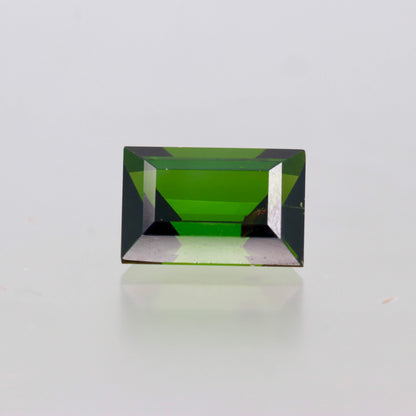 Natural Green Tourmaline 8.60ct Cut Rectangular Gemstone