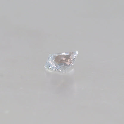 White Sapphire – 0.55 ct – Faceted Cut – Natural – Sri Lanka