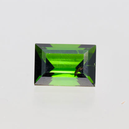 Natural Green Tourmaline 8.60ct Cut Rectangular Gemstone