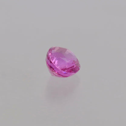 Natural Vivid Pink Sapphire 3.00ct Untreated Oval Gemstone Sri Lanka Origin Certified by Guild