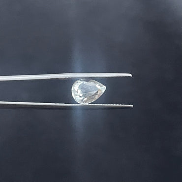 White Topaz – 3.35 ct – Pear Cut – Natural – Sri Lanka