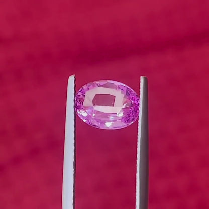 Padparadscha Sapphire – 2.07 ct – Oval Faceted – Natural & Unheated – Sri Lanka
