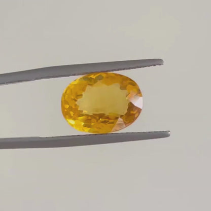Citrine – 4.65 ct – Oval Cut – Natural – Sri Lanka
